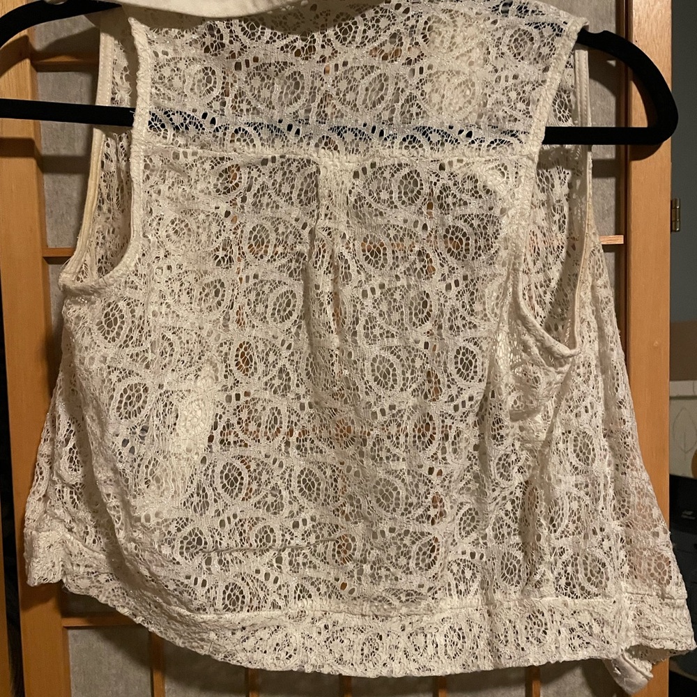 Lace vest